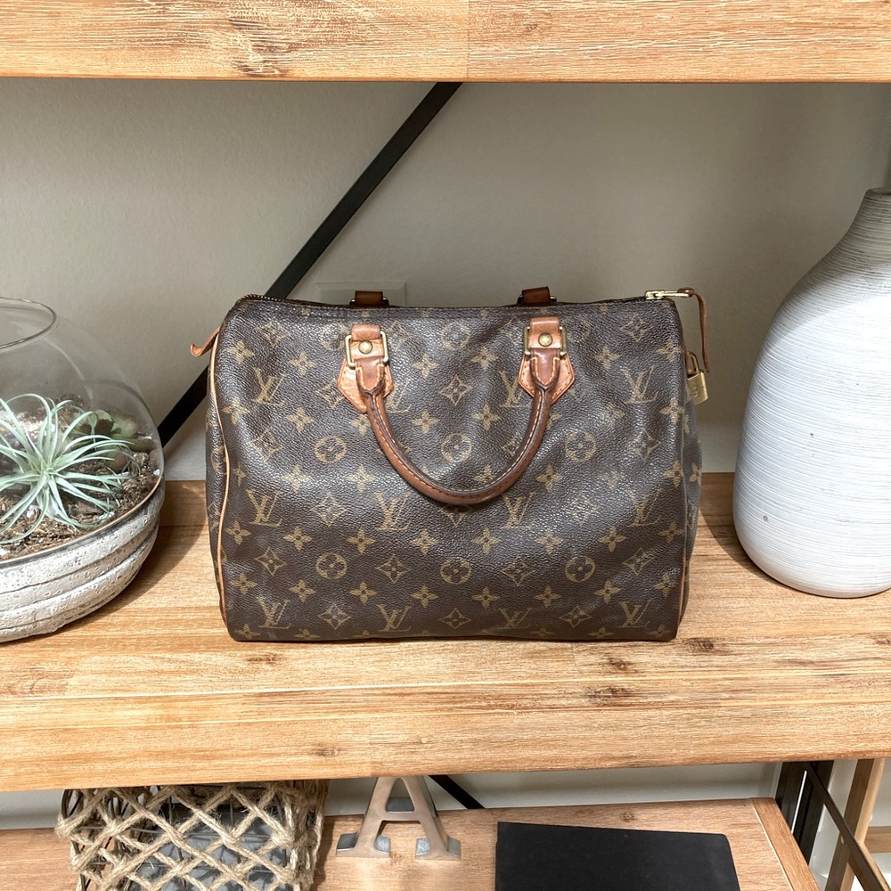 Louis Vuitton Speedy 35 Monogram Purse